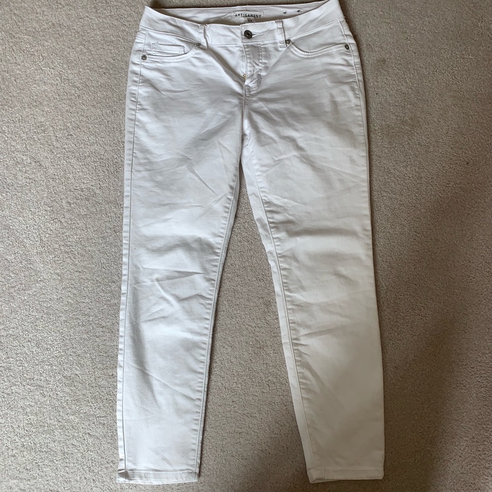 White jeans